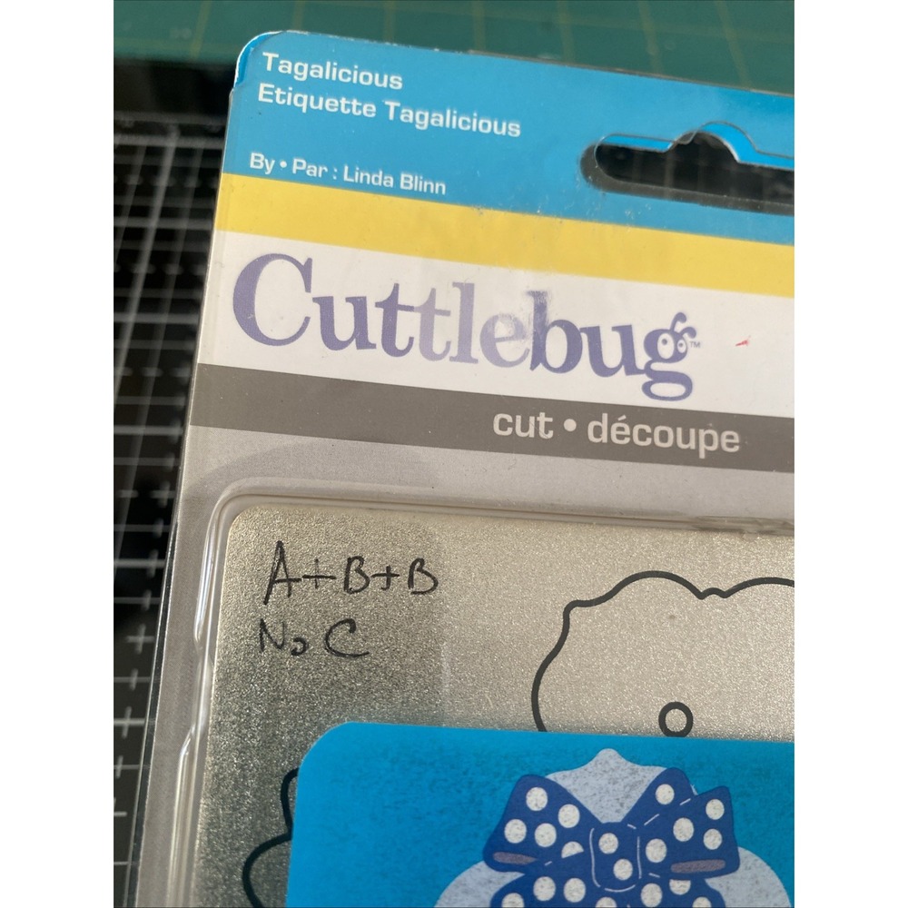 Provo Craft Cuttlebug Cutting Die Tagalicious Tag Alongs Design Tags A2 37-1632 - Picture 2 of 7